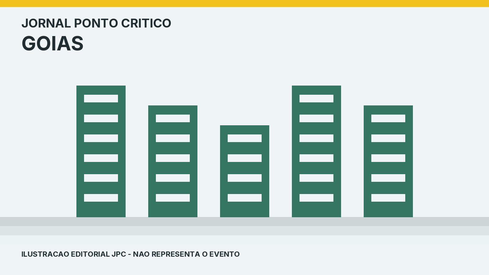 Ilustração editorial JPC: goias. Não representa o evento.